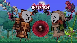 Absolutely owning Plantera  Infernum Coop w Georgethedog2 [upl. by Aihsinat]