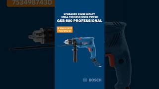 GSB 600 Professional  Impact Drill  Bosch [upl. by Yreved63]