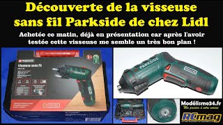 On a testé le tournevis sans fil Parkside de chez Lidl et cest plutôt pas mal [upl. by Stockmon410]