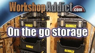 DEWALT ToughSystem Workshop Racking System Storage [upl. by Norvun13]