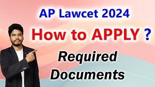 AP LawcetHOW TO APPLY 2024 [upl. by Strong]