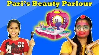 Paris Magical Beauty Parlour  Pari Doing Makeup  Funny Video [upl. by Aryl68]