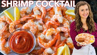 Homemade Shrimp Cocktail Recipe [upl. by Oretos]