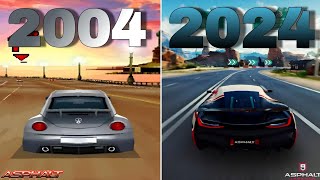 Evolution Of Asphalt Games From 20042024 [upl. by Jasmine]