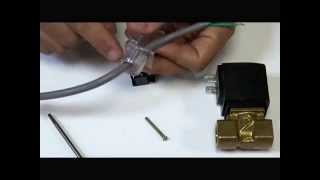 How to Wire a DIN Plug for Solenoid Coil [upl. by Yerxa]