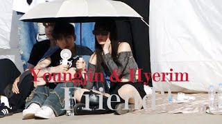 Youngjin amp Hyerim moment ARTBEAT [upl. by Gnehp]