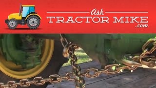 Securing a Tractor to a Trailer [upl. by Airdni]