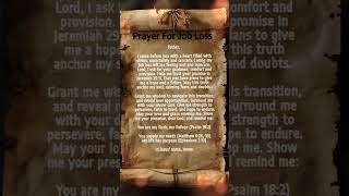 Prayer For Job Loss [upl. by Charleen721]