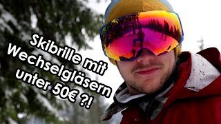 Skibrille unter 50€ im Test  Outdoor Master Ski Goggles Pro [upl. by Lrak802]