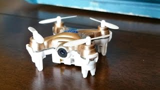 Cheerson CX10W Worlds Smallest FPV Drone Review  TheRcSaylors [upl. by Ahsaelat]