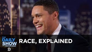 Trevor’s 10YearOld Brother Explains Race  Between the Scenes  The Daily Show [upl. by De833]