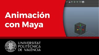 Animando con deformadores en Maya Autodesk Bend y Blend Shapes  14  UPV [upl. by Wall]