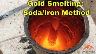 Gold Assaying amp Smelting SodaIron Method [upl. by Mori985]