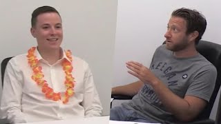 Dave Portnoy Interviews Potential Barstool HQ Interns [upl. by Lahsram945]