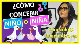 COMO EMBARAZARME DE NIÑO O NIÑA por GINECOLOGA DIANA ALVAREZ [upl. by Ardnassela]