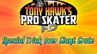 Tony Hawks Pro Skater HD Downhill Jam  Special Trick Over Giant Grate How To GuideWalkthrough [upl. by Simara432]