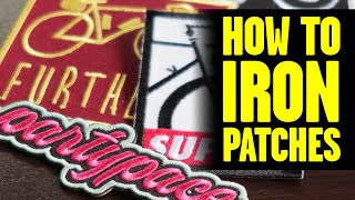 How to Iron PATCHES [upl. by Page]