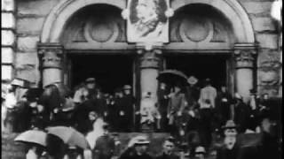 President McKinleys Funeral 1901 Part 1 [upl. by Nolyad]