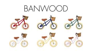 Banwood FIRST GO Balance Bikes [upl. by Hnim]