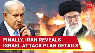 Iran For First Time Reveals Time amp Scale Of Potential Israel Attack  Report [upl. by Nihcas873]