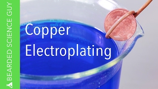 Copper Electroplating Experiment  Faradays Law of Electrolysis Chemistry [upl. by Butcher]