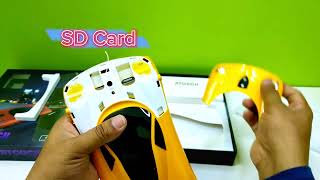 Atouch X15 Android Tablet For Kids Car Shape  7quotInch [upl. by Omland]