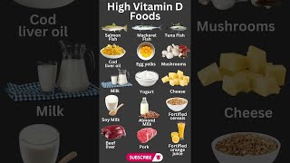 Vitamin D Superfoods You NEED in Your Diet Vitamin D Foods List shorts [upl. by Ttoile]