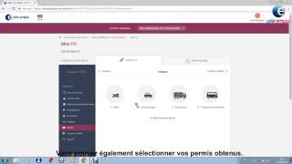 Comment mettre votre CV en ligne sur le site pole emploi fr [upl. by Seek]