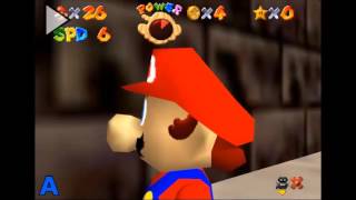 Super Mario 64 1 Key TAS but every Yahoo is replaced by Watch for Rolling Rocks in 05x A Presses [upl. by Wulfe]