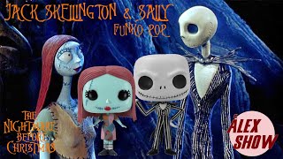 Jack Skellington amp Sally  Funko Pop Review [upl. by Ahsekyt587]