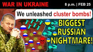 25 Feb IMPOSSIBLE TO SURVIVE Russians Caught in CLUSTER CARNAGE  War in Ukraine Explained [upl. by Little]