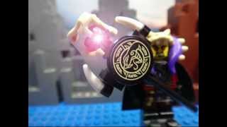 LEGO NINJAGO THE MOVIE PART 13 BATTLE OF THE ELEMENTAL MASTERS [upl. by Wilkens937]