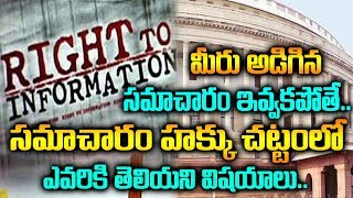 What is RTI how to use it  DrChHaribabu About Right to Information Act  Introduction to RTI Act [upl. by Ancilin993]