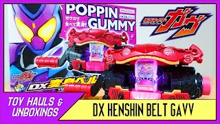 DX HENSHIN BELT GAVV UNBOXING Kamen Rider Gavv ENGLISH Toy Review [upl. by Ardnazxela]