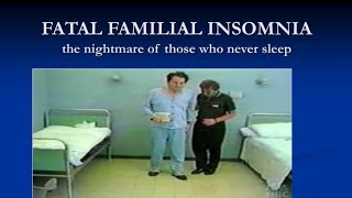 Fatal Familial Insomnia is a prion disease [upl. by Akcired963]