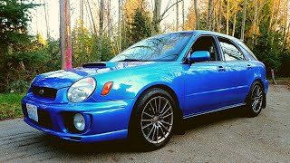 Japanese Muscle  2002 Subaru WRX Wagon Review [upl. by Tterag659]