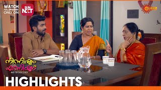 Ninnishtam Ennishtam  Highlights of the day  Watch full EP only on Sun NXT  18Aug 23  Surya TV [upl. by Sone]