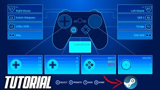 How To Use A Controller On ANY STEAM PC Game Tutorial Xbox PS4 Steam Controller [upl. by Christyna]