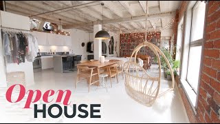 This 800 Sq Ft Loft in Los Angeles is Little But Luxurious  Open House TV [upl. by Dlanod]