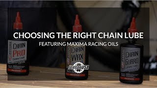 How to Choose a Chain Lube  Featuring Maxima Racing Oils [upl. by Amling793]