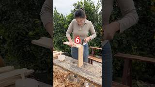 梳妆台 6  Episode 6 of Making Dressing Table woodworking woodcraft handmade [upl. by Ardnatal307]