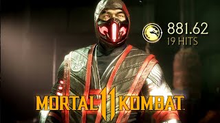 SubZero Combos  Mortal Kombat 11 All Variations [upl. by Brownson]