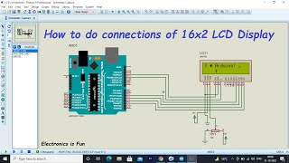 How to interface LCD display to Arduino without potentiometerArduino project [upl. by Greff682]