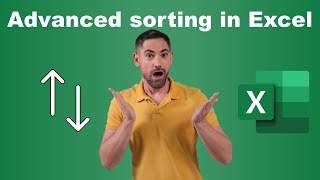 Advanced Sorting in Excel Multi level horizontal with formula [upl. by Ahsilahs]