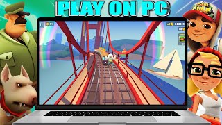 How To Play 【Subway Surfers】 on PC amp Laptop ▶ Download amp Install Subway Surfers on PC [upl. by Janicki645]