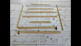 Making Masts and Yards for Model Ship DYI Jig using Drill Machine [upl. by Akkinahs143]