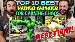 Top 10 BEST VIDEO GAMES for Causing CHAOS  REACTION [upl. by Alwyn]