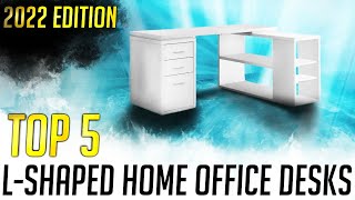 5 Best LShaped Desks For Work At Home in 2024 On Amazon [upl. by Atilrak838]