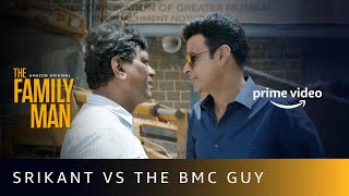 Srikant Saves The School  The Family Man BMC Scene  Manoj Bajpayee  Amazon Prime Video [upl. by Tayler106]