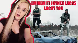 Eminem  Lucky You ft Joyner Lucas REACTION [upl. by Blumenthal]